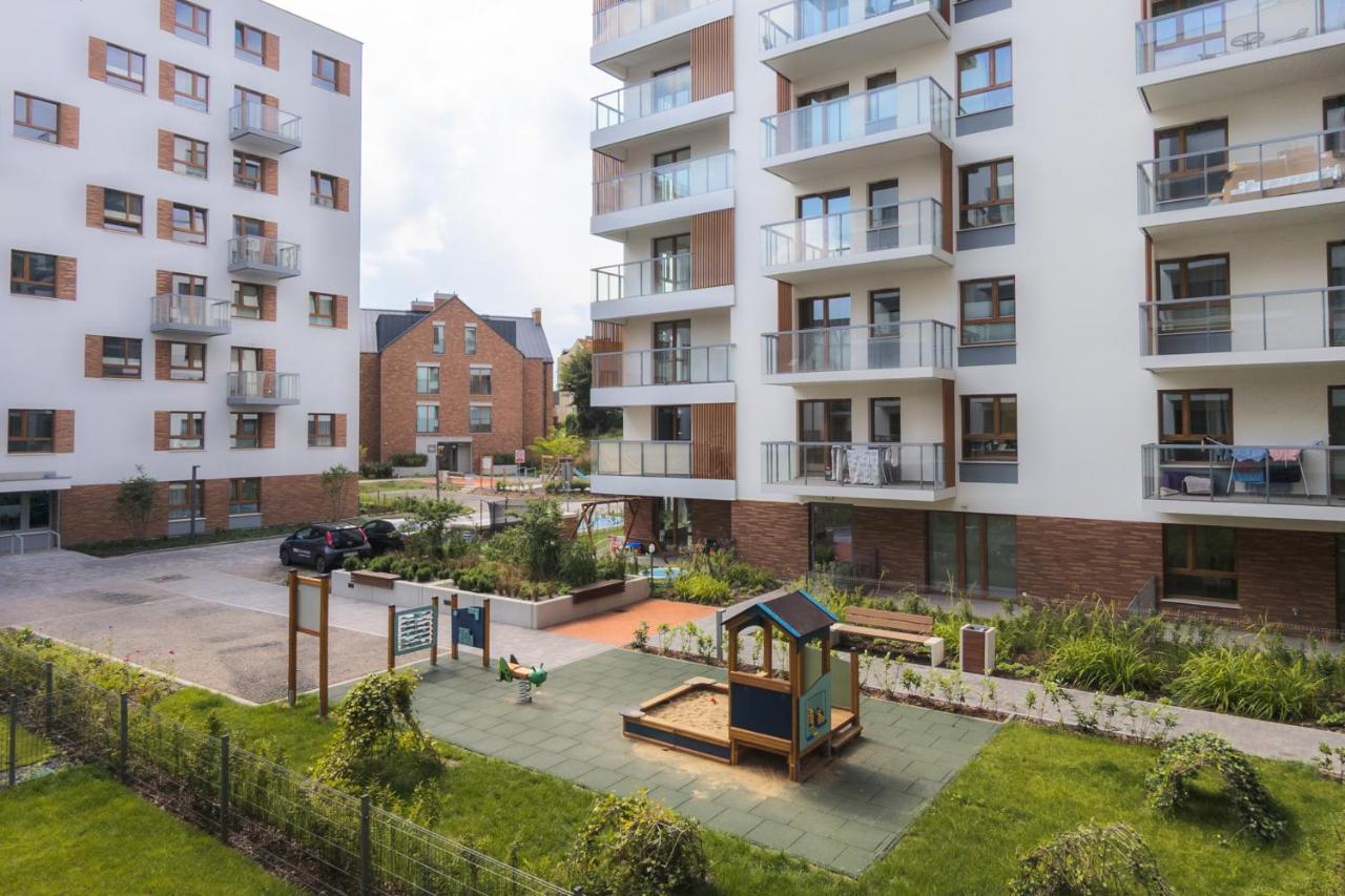 Bright & Stylish Apartment With Balcony 1,5 Km To Gdansk Main City By Noclegi Renters Esterno foto
